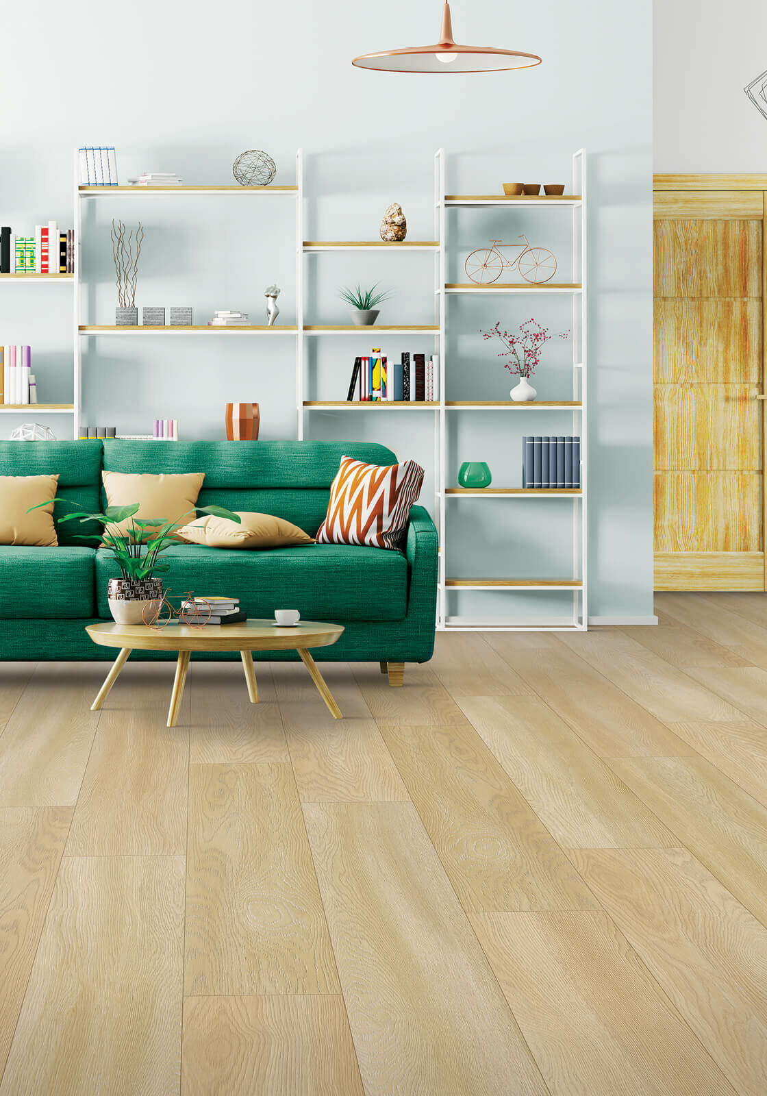 Living room flooring | Floor To Ceiling Lake Design & Décor